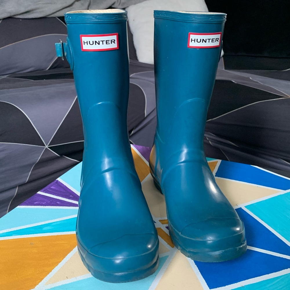 Hunter rain boots